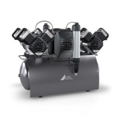 QUATTRO TANDEM kompresszor 2 Membránszárító 2 Aggregát