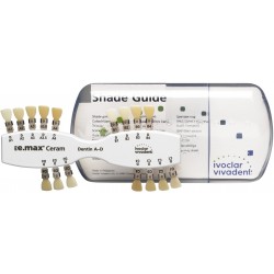 IPS e.max Ceram Material Shade Guide Dentin A-D Ivoclar Vivadent