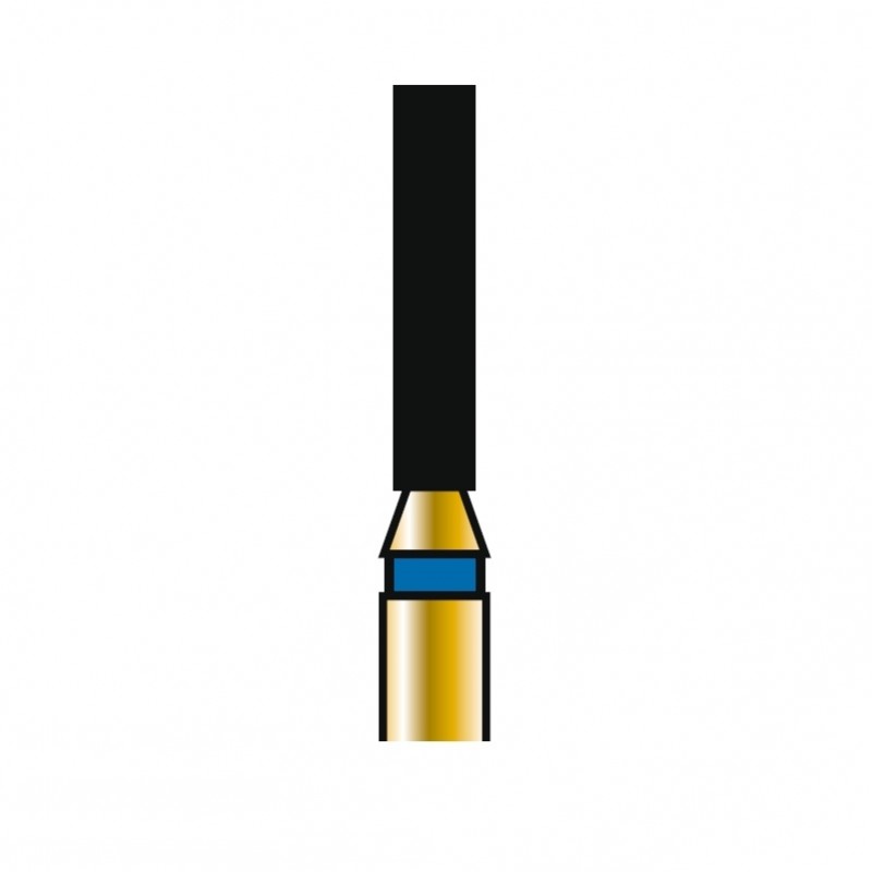 Cutie 5 Freze Diamantate Cilindru Cu Cap Plat Diatech