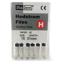 Hedström files 31mm 45 fehér 6db DIADENT