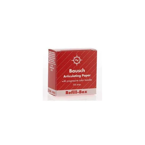 Artikulációs papír 200µ BK 1002 piros utántöltő BK 02-höz 300lap Bausch