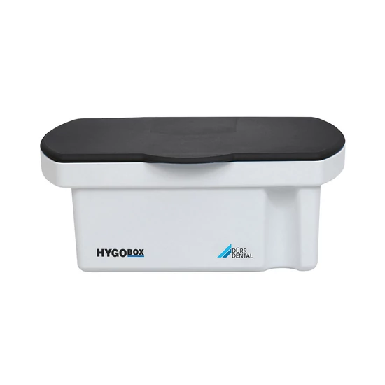 Fertőtlenítő kád Hygobox fedél antracit - belső szűrő kék 13x32,5x21cm 3l Dürr
