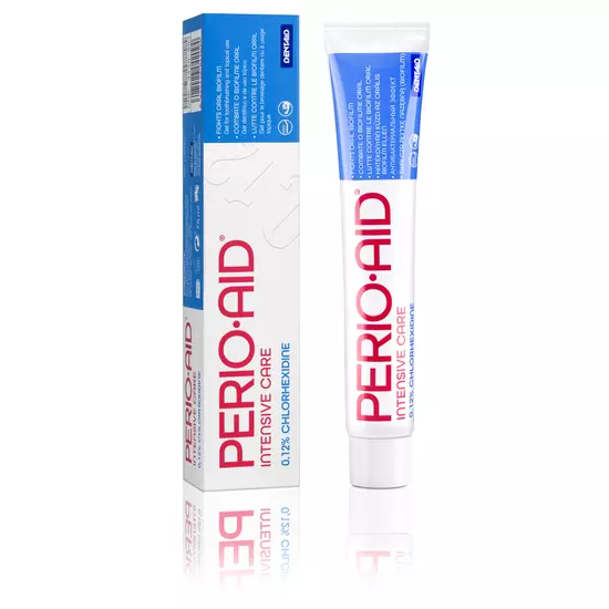 Perio Aid Intensive Care 0,12%  CHX gel kék 75ml (32184)