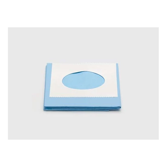 ALLE Pácienskendő steril 6x9cm kivágással 50x75cm ragasztós, v.kék 1db