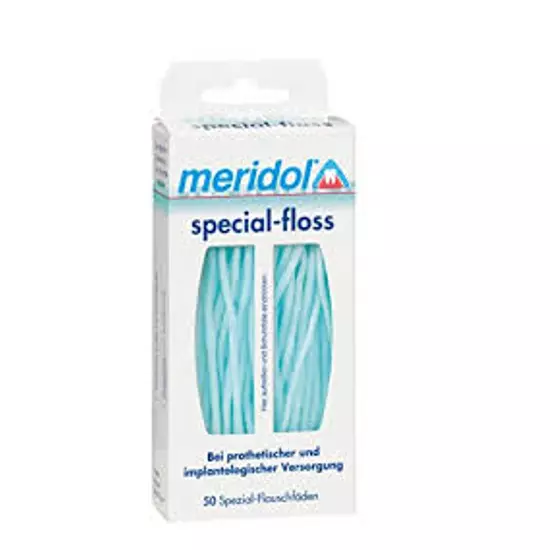 Meridol special-floss fogselyem 50db