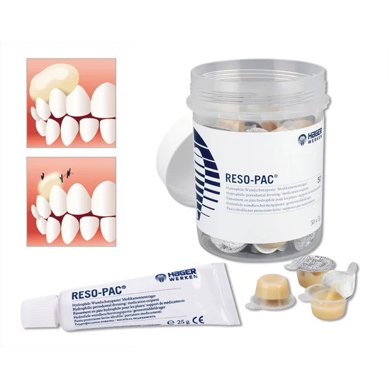 Reso-Pac Single use cup 50x2g