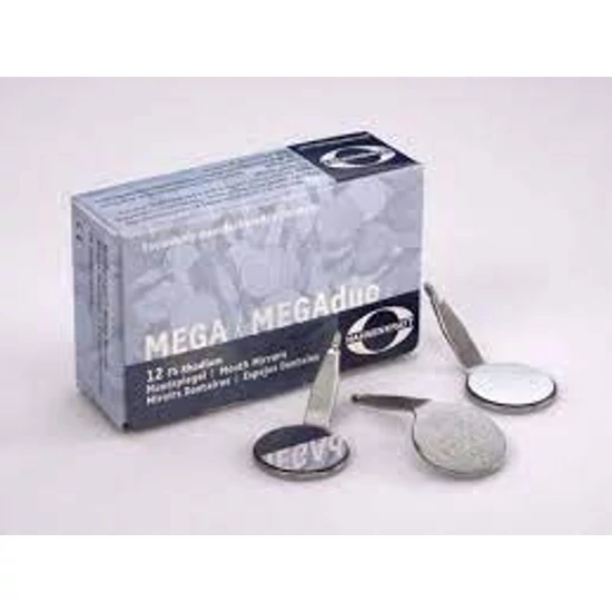 Tükörszem Megaduo ródium Nr.5 sík 24mm 12db Schwert