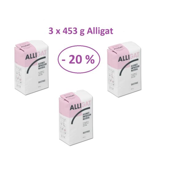 AKCIÓ - Alligat lenyomatanyag 3x453g