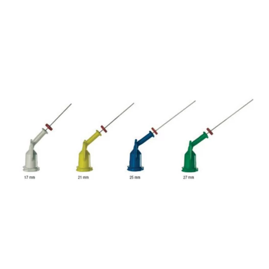 Navi Tips 21mm  31G sárga sideport 50db