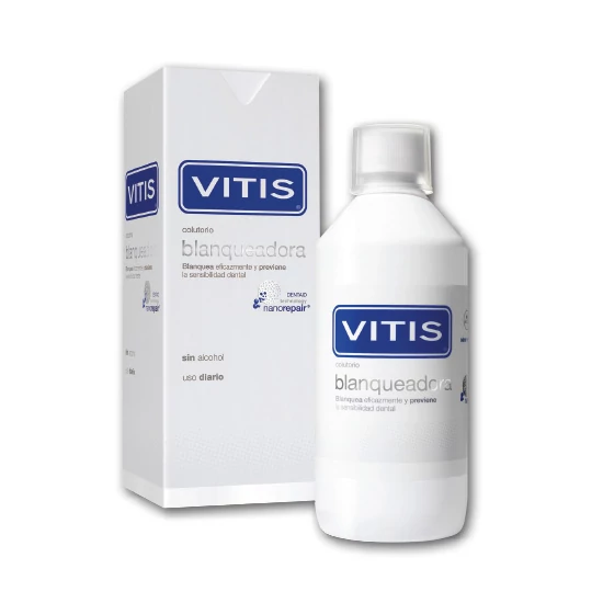 AKCIÓ - VITIS Whitening szájöblítő 500ml 7+1