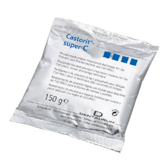 Castorit Super C 40x150g por