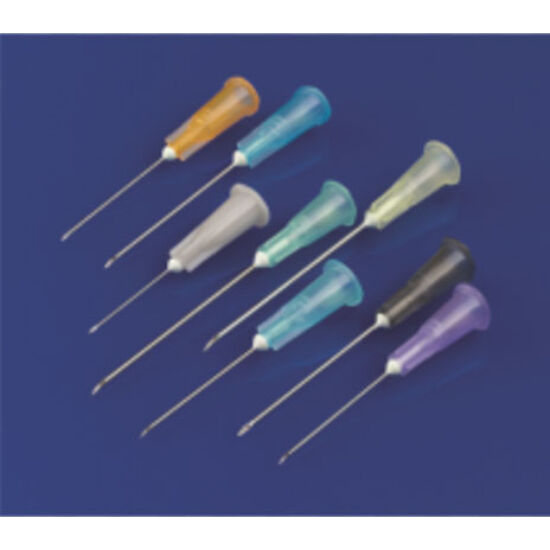 Injekciós tű Luer Lock 23G 1" 0,6x25mm Nr.16 kék 100db B&D
