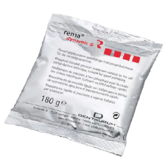 Rema Dynamic S Investment 20kg por (112x180g)