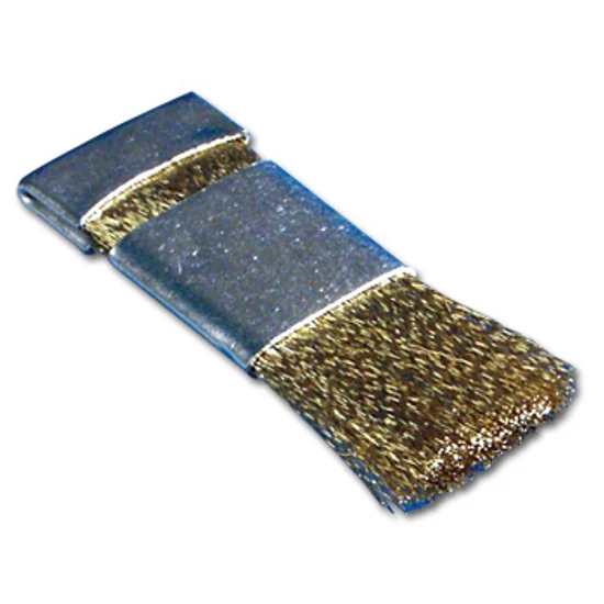 Fúrótisztító rézkefe 55x23mm HS