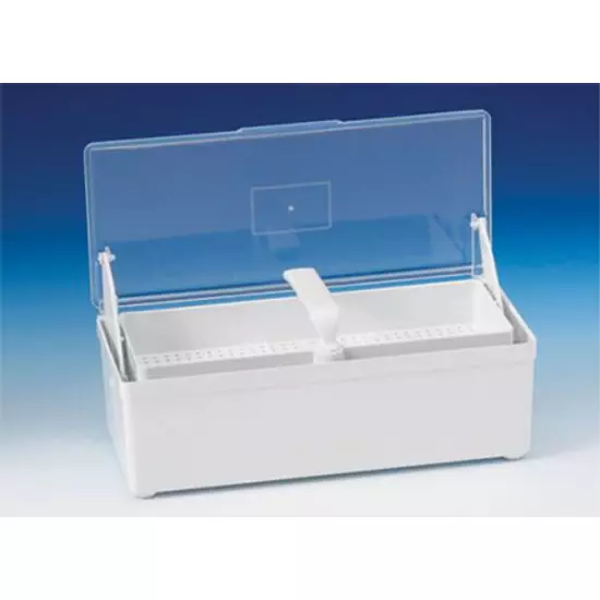 Fertőtlenítő doboz 1,25 l fehér (88x265x115mm) HS