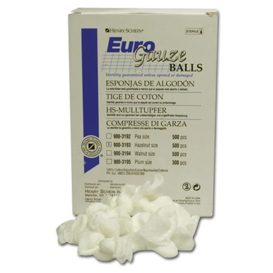 Géztörlő Gauze szilva 3,5x4,5cm steril 300db HS