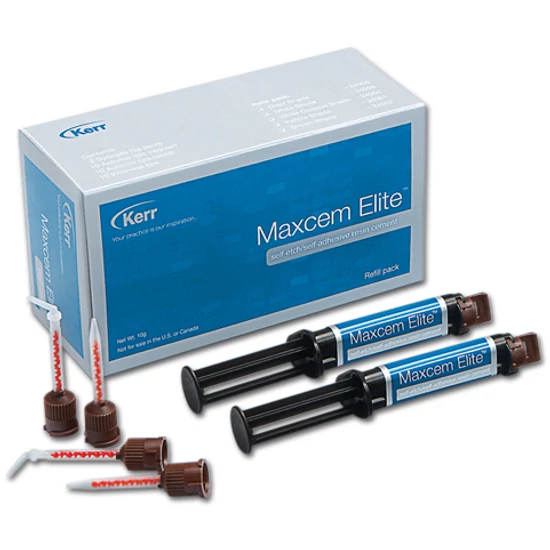 Maxcem Elite Refill Clear 2x5g