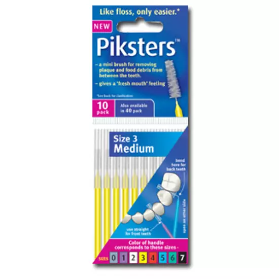 Piksters 10db Nr.3 Yellow (0,52/0,90mm)