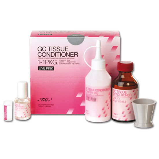 GC Tissue Conditioner Intro 1-1 csomag, Live  Pink