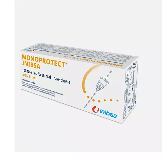 Injekciós tű MONOPROTECT 6643/6904 INIBSA 30G 0,3x21MM MEDIUM