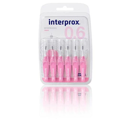 zz-INTERPROX 4G No.0.6 nano rózsaszín 0,38mm/1,9mm (33705)