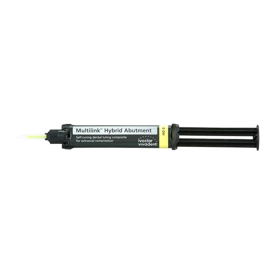 Multilink Hybrid Abutment refill HO 0