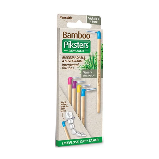 Piksters Bamboo derékszögű 4db Variety
