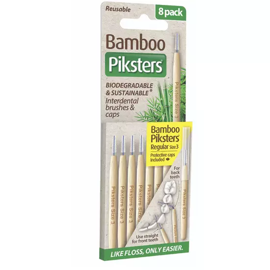 Piksters Bamboo 8db Nr.3 Yellow (0,50/0,90mm)