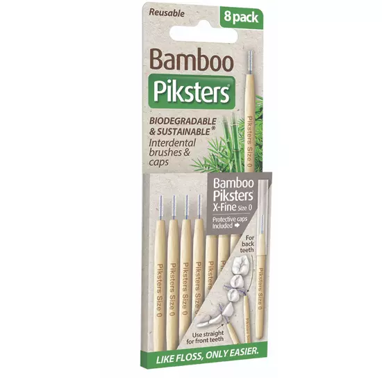 Piksters Bamboo 8db Nr.0 Silver (0,34/0,60mm)
