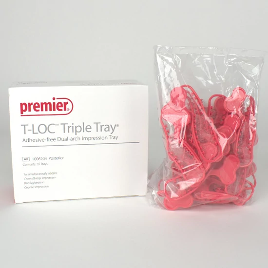 Lenyomatkanál triple tray 35 db posterior