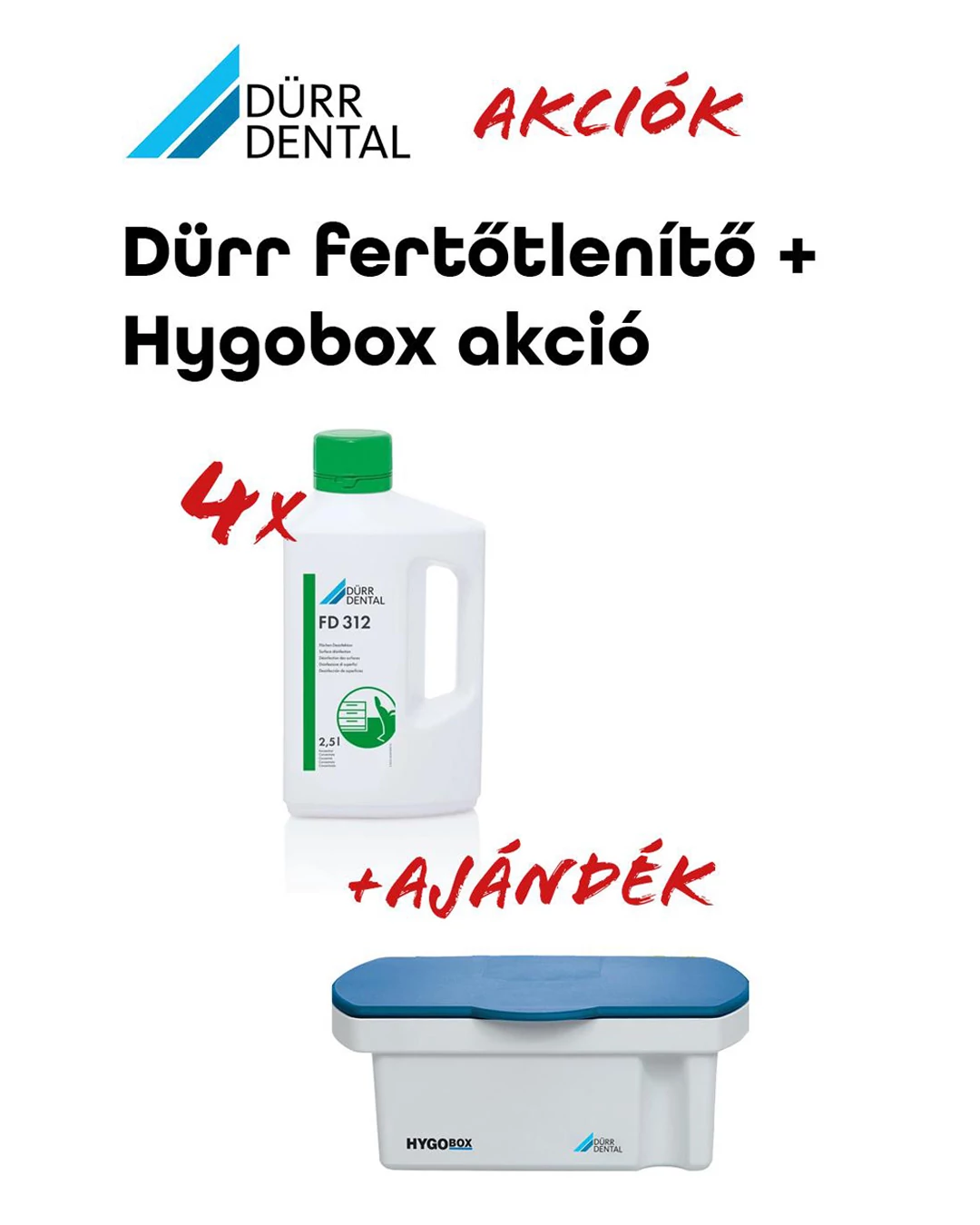 DüRR Higiénia akciós csomag