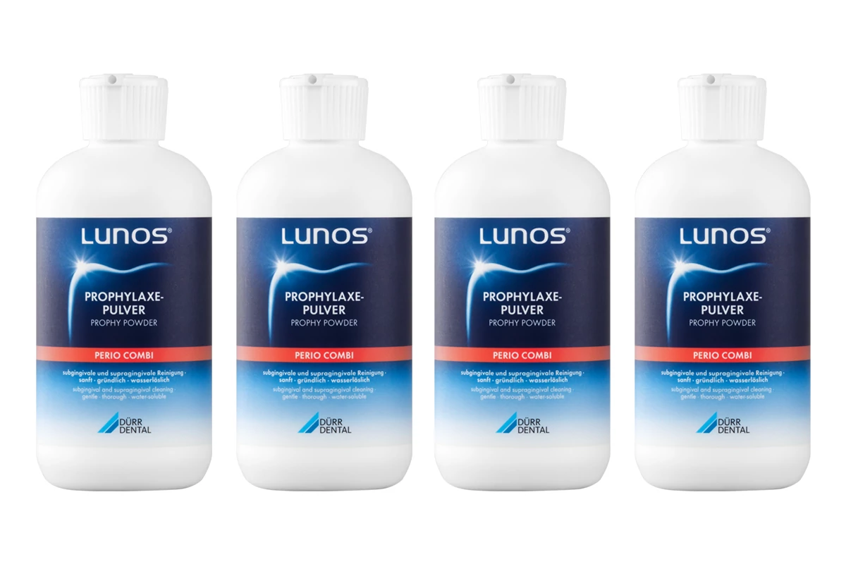 Lunos Prophy Powder Perio Combi 4x100g