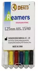 K-reamers 53 25mm 015-40 nem steril  6 db DENCO
