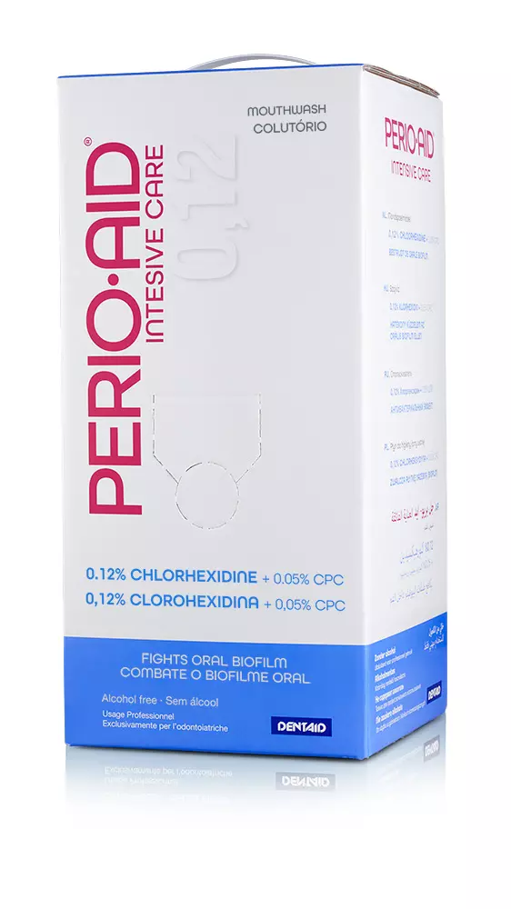 Perio Aid Intensive Care 0,12% szájöblítő kék 5 liter