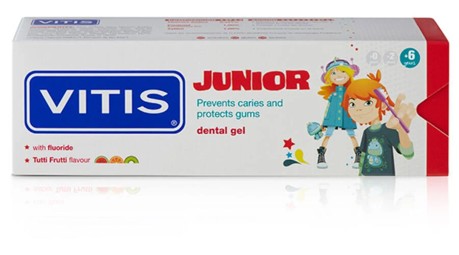 VITIS Junior fogkrém tutti-frutti 75ml