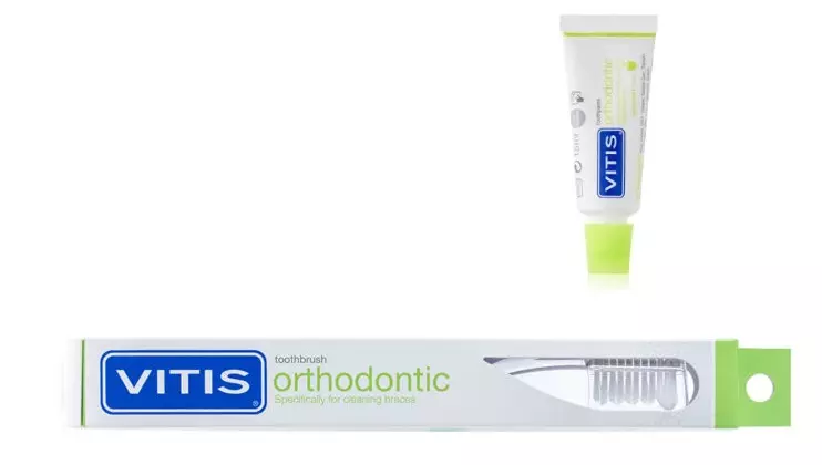 Fogkefe VITIS orthodontic + 15ml orthod.fogkrém