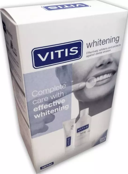 Kit VITIS Whitening szájöblítő 500ml + fogkrém 100ml