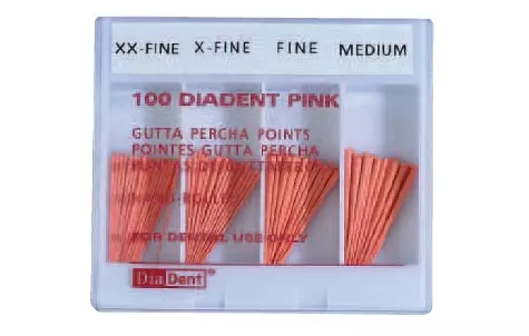Dia-Pink Guttapercha Diadent XF 100db