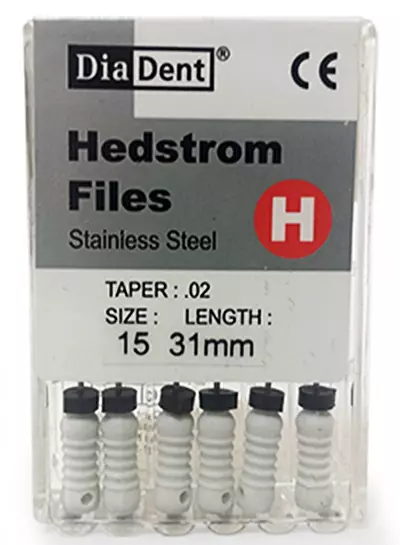 Hedström files 31mm 45 fehér 6db DIADENT