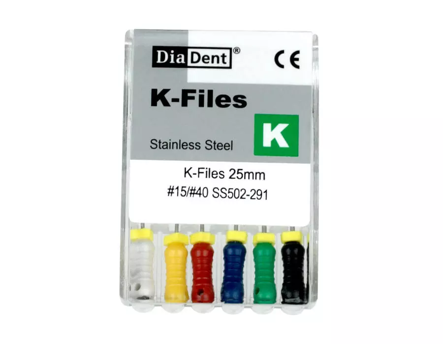 K-Files 31mm 30 kék 6db Diadent
