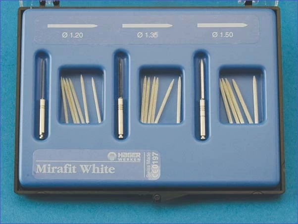 Gyökércsap Mirafit fehér Kit