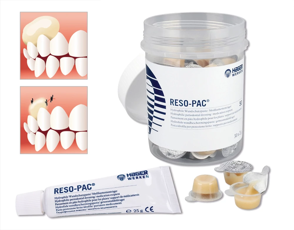 Reso-Pac Single use cup 50x2g