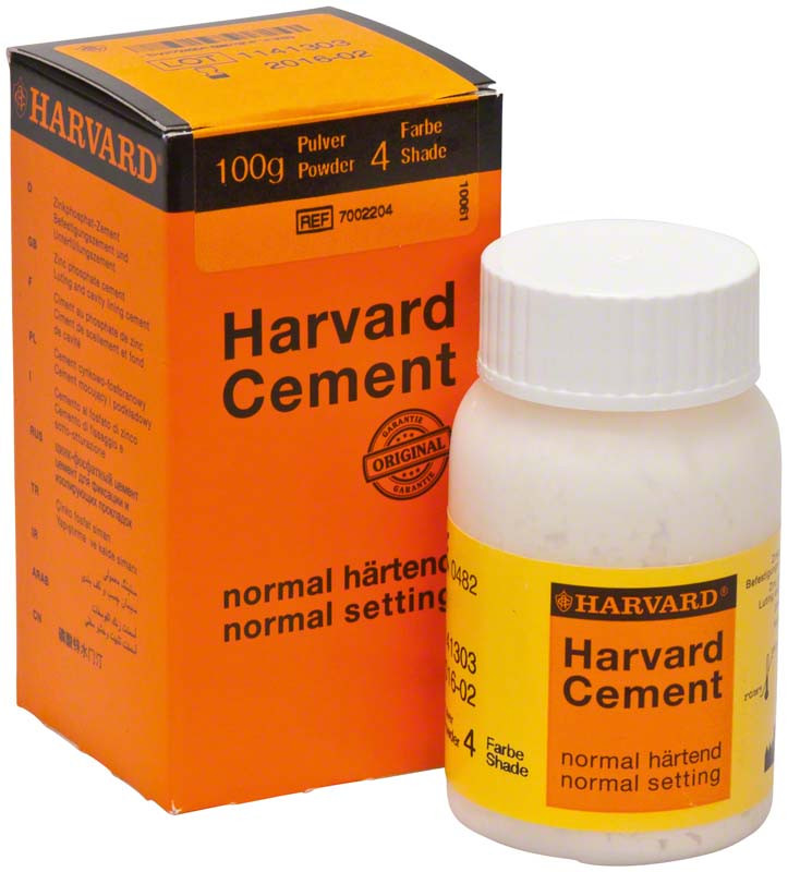 Harvard cement por normál nr. 4 világos sárga 100gr