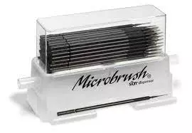 Microbrush X fekete adagoló dobozban 100db