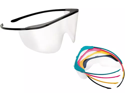 Védőszemüveg Monoart operator kicsi 5 színes silt és 5 védőfólia