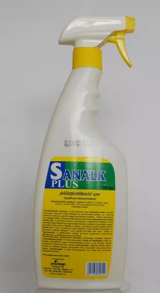 Sanalk Plus felület fertőtlenítőszer 500ml szórófejes