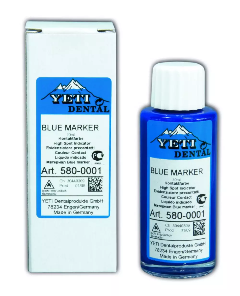 Blue Marker jelőlő filc kék YETI 20ml