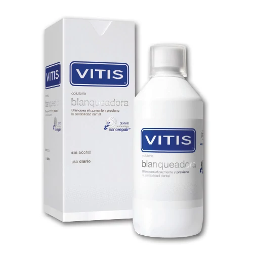 AKCIÓ - VITIS Whitening szájöblítő 500ml 7+1