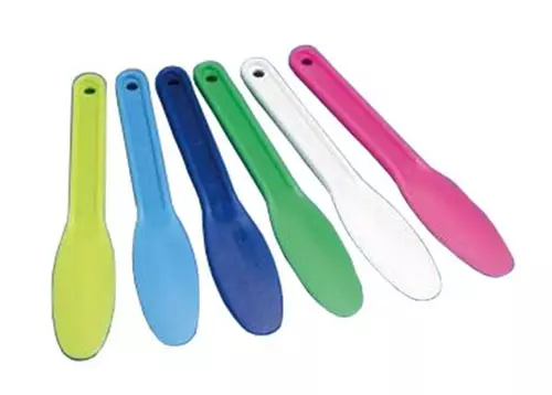 Alginat keverő spatula műanyag kék HS