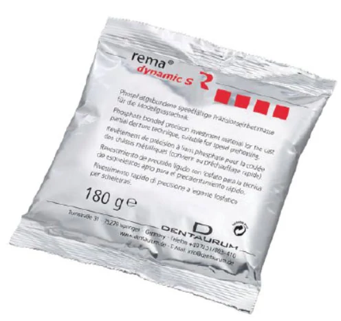 Rema Dynamic S Investment 20kg por (112x180g)